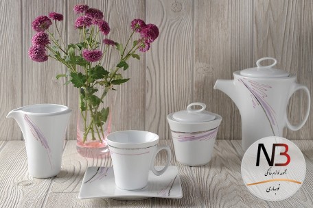 عکس محصول - سرویس-چینی-97-پارچه-زرین-مدل-آلبا-پلاتینی