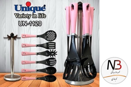 عکس محصول - سرویس-کفگیر-و-ملاقه-رنگی-آنتیک-1120-یونیک