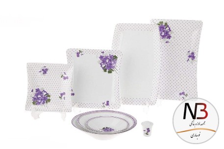 سرویس-30پارچه-زرین-الیس-یاس-بنفش-زرین