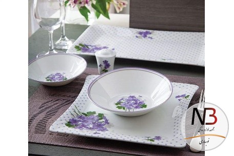 عکس محصول - سرویس-30پارچه-زرین-الیس-یاس-بنفش-زرین