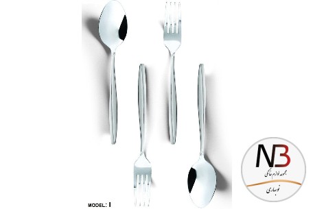 قاشق-چنگال-تک-12پارچه-مدلi-مات-8700ساپر
